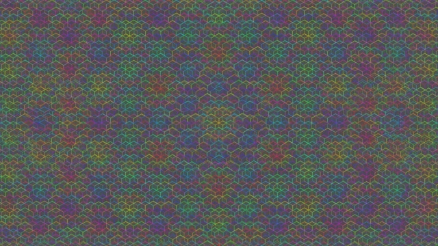 4k uhd 60fps screensaver windows 10 - Pulsing Magenta Cyan Hexagon VJ Loop