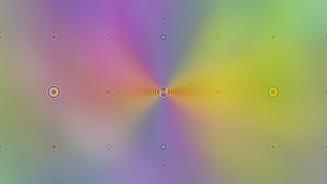 Magenta Cyan Pulsing Rings 4K UHD 60fps Screensaver VJ Loop