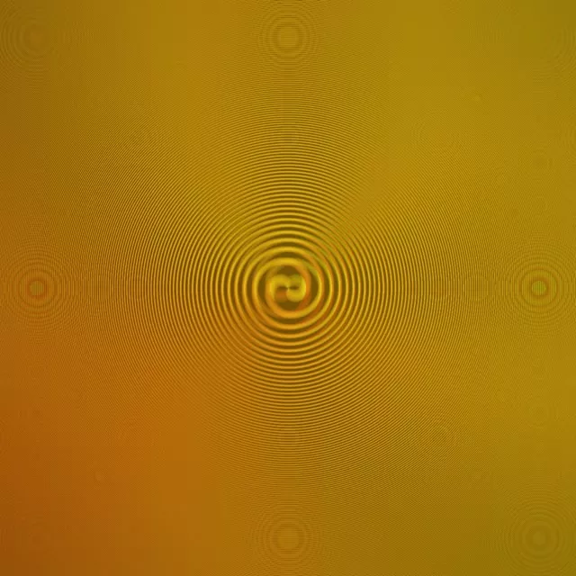 1:1 Square 60FPS Golden Spiral Tunnel Screensaver | Motion Background VJ Animation