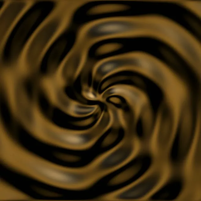 1:1 Square | 60FPS Golden Spiral Vortex Screensaver VJ Animation