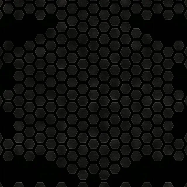 1:1 Square 60FPS Hexagon Kaleidoscope Screensaver | VJ Loop Neon