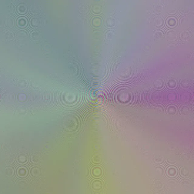 1:1 Square | 60FPS Kaleidoscope Screensaver | VJ Animation Concentric Circles Pastel Neon