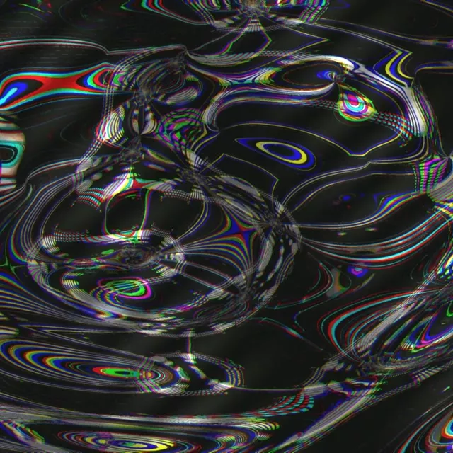 1:1 Square 60fps Neon Tunnel Screensaver - Fractal Diamond Burst Visuals Loop