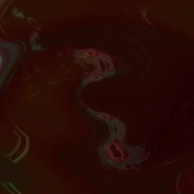 1:1 Square 60fps Neon Tunnel Screensaver - Kaleidoscopic Red Green Spiral Motion Background