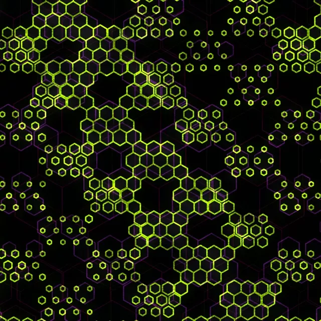 1:1 Square 60fps Neon Tunnel Screensaver Live Wallpaper Neon Shapes