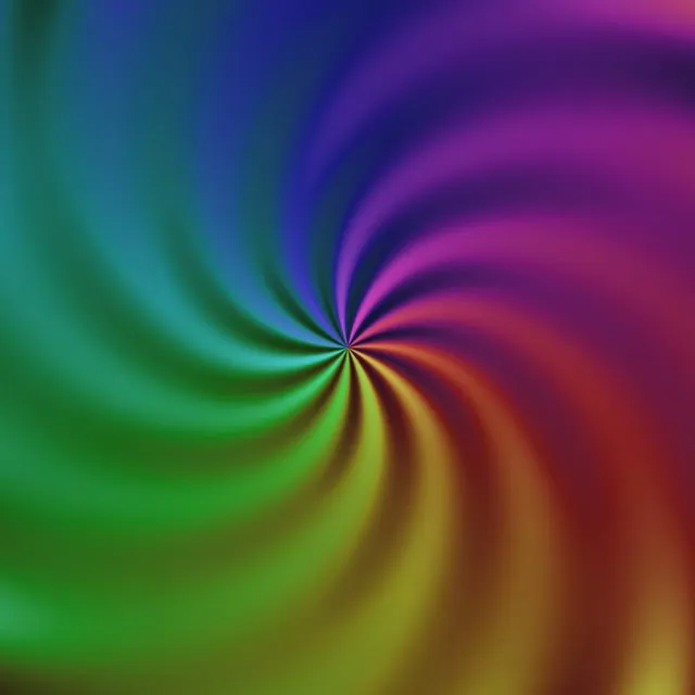 1:1 Square | 60fps Neon Vortex Screensaver | Motion Background VJ Loop