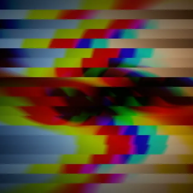 1:1 Square | 60fps Screensaver Neon Kaleidoscope Live Wallpaper | RGB Burst