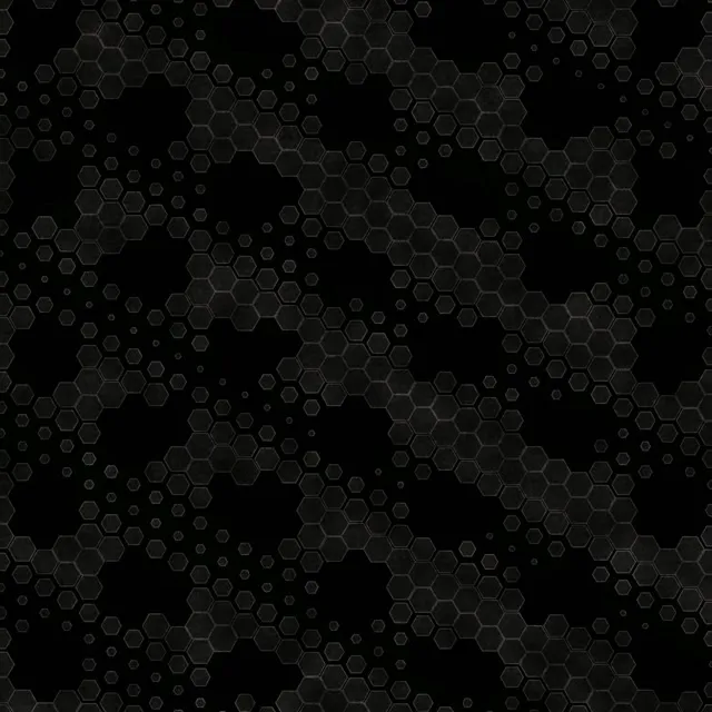 1:1 Square 60fps Screensaver Neon Tunnel Live Wallpaper Dark Hexagon Pattern
