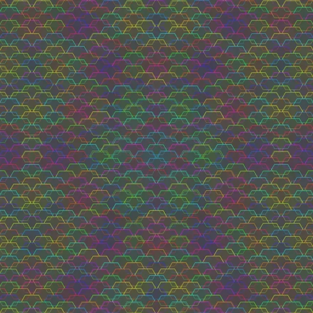 1:1 Square 60fps Screensaver Neon Tunnel Live Wallpaper Geometric Patterns