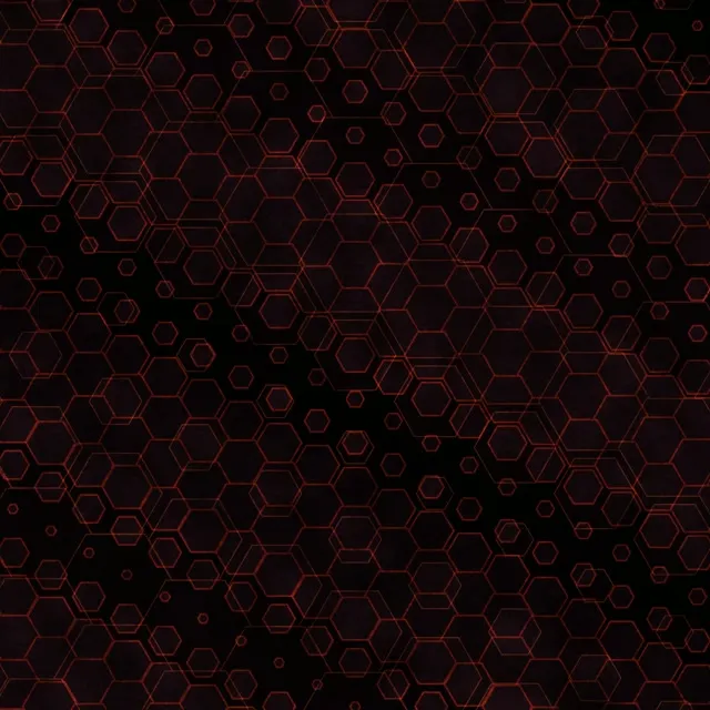 1:1 Square 60fps Screensaver Neon Tunnel Live Wallpaper Red Geometric
