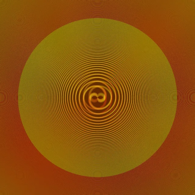 1:1 Square 60fps Screensaver Neon Tunnel Vj Loop Concentric Circles Vibrant