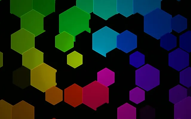 16:10 MacBook | 60fps Screensaver Live Wallpaper - Hexagon Geometry Animation