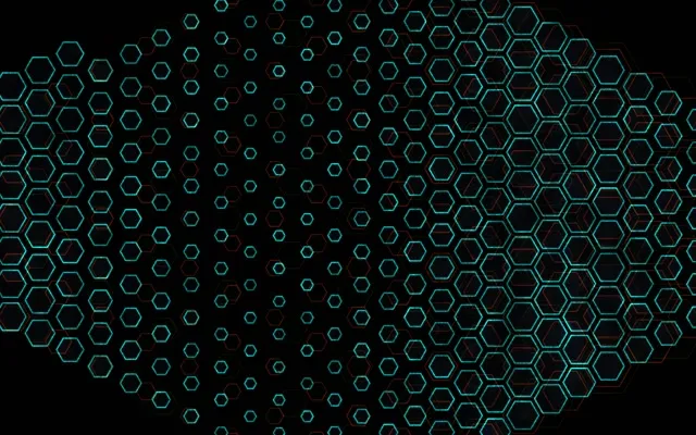 16:10 MacBook 60fps Screensaver Neon Tunnel VJ Animation Cyan Tunnel