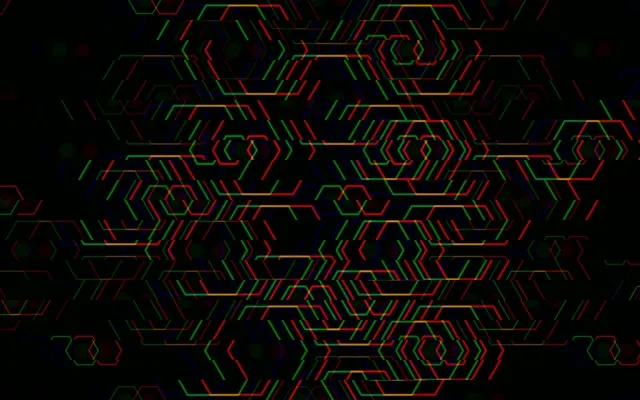 16:10 MacBook | Line patterns 60fps screensaver motion design