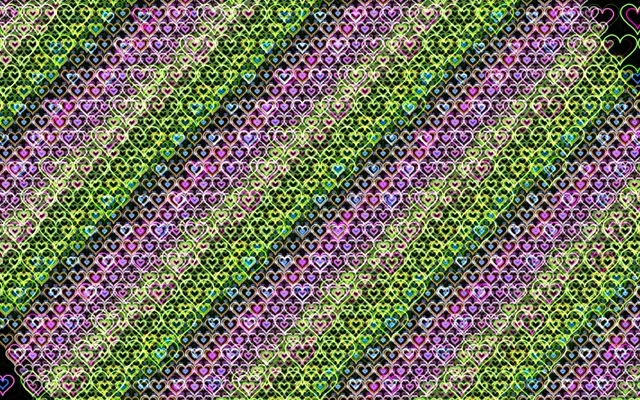 16:10 MacBook | Neon Heart Animated 60fps Live Wallpaper Screensaver