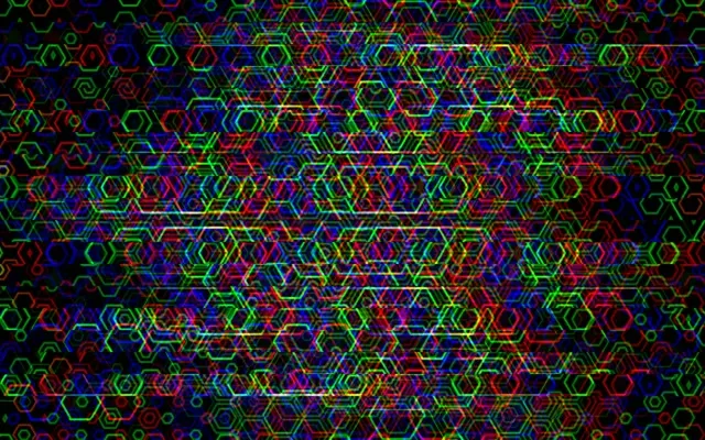 16:10 MacBook | Neon Hexagon 60fps Live Wallpaper Loop