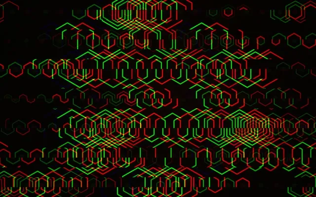 16:10 MacBook | Neon Hexagon 60fps Screensaver Motion Loop VJ