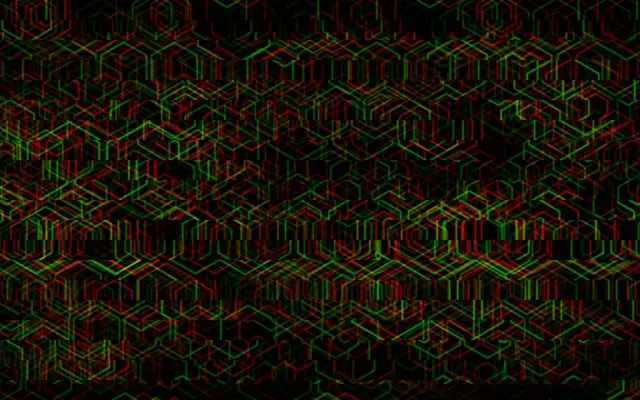 16:10 MacBook | Neon Isometric Grid 60fps Screensaver Motion Loop