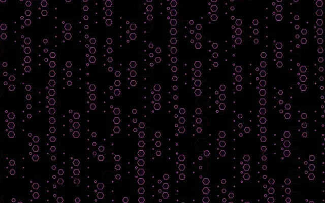 16:10 MacBook 60fps Hexagon Screensaver | Live Wallpaper VJ Neon