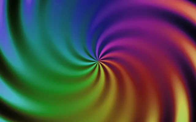 16:10 MacBook | 60fps Neon Spiral Screensaver | Live Wallpaper Motion Loop