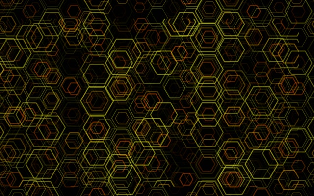 16:10 MacBook 60FPS Nested Hexagon Screensaver | Neon Motion Background