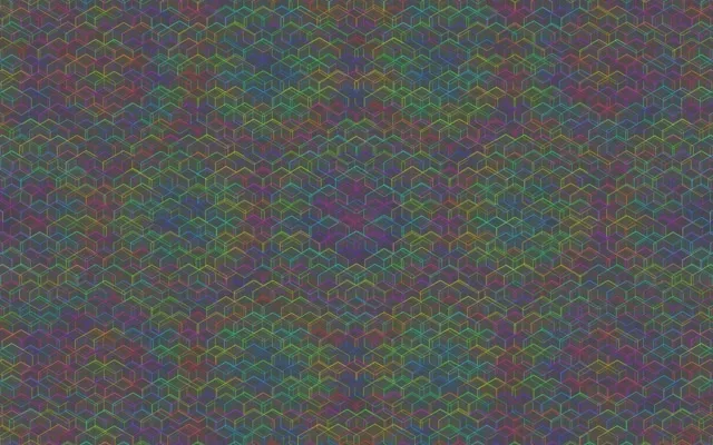 16:10 MacBook 60fps Screensaver | Coral Turquoise Flowing Isometric Vj Animation