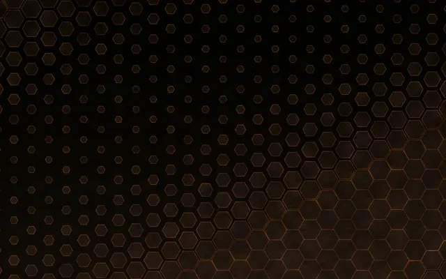 16:10 MacBook 60fps Screensaver Neon Tunnel Motion Background Bronze Hexagon