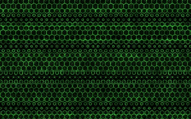 16:10 MacBook 60fps Screensaver Neon Tunnel Motion Background Green Geometric