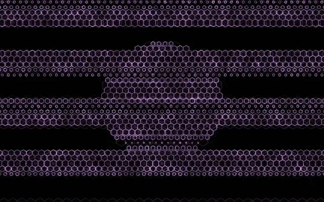 16:10 MacBook 60fps Screensaver Neon Tunnel Motion Background Purple Hex