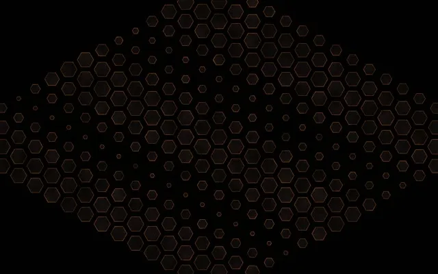 16:10 MacBook 60fps Screensaver Neon Tunnel Orange Hexagon Motion Background