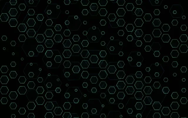 16:10 MacBook 60fps Screensaver Neon Tunnel VJ Animation | Cyan Shapes