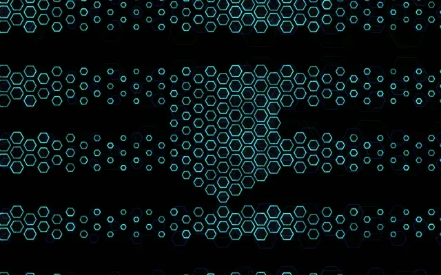 16:10 MacBook 60fps Screensaver Neon Tunnel VJ Animation Glowing Hexagon