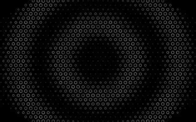 16:10 MacBook 60fps Screensaver Neon Tunnel VJ Animation Gray Hexagon Glow