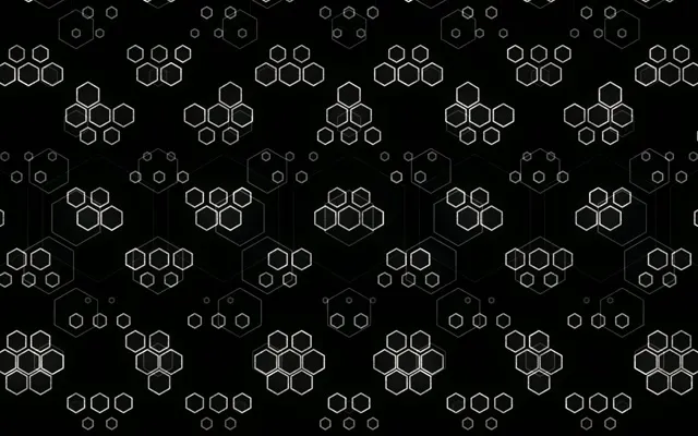 16:10 MacBook 60fps Screensaver Neon Tunnel VJ Animation Hexagon