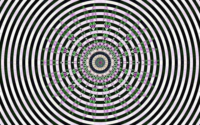 16:10 macbook neon tunnel 60fps screensaver live wallpaper pink flower burst