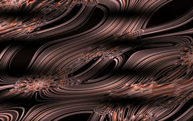 16:10 Macbook Neon Tunnel Screensaver 60fps Liquid Wave VJ Loop