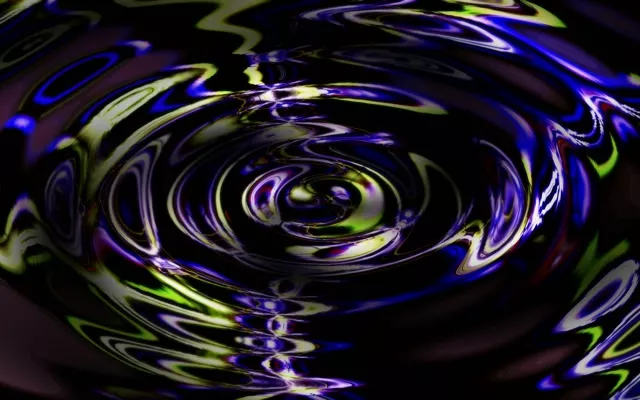 16:10 Macbook Neon Tunnel Spiraling Vortex VJ Loop 60fps Screensaver