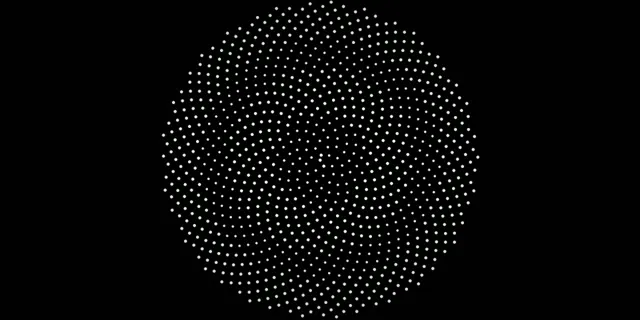 2:1 Univisium | 60fps Screensaver - Animated Particles Motion Loop