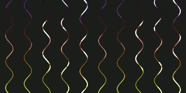 2:1 Univisium 60fps Screensaver Neon Tunnel Background Edits Rainbow Curves