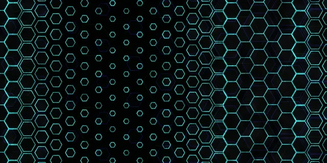 2:1 Univisium 60fps Screensaver Neon Tunnel Motion Background Neon