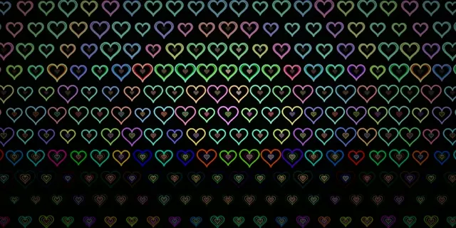 2:1 Univisium | Colorful Neon 60fps Screensaver Background