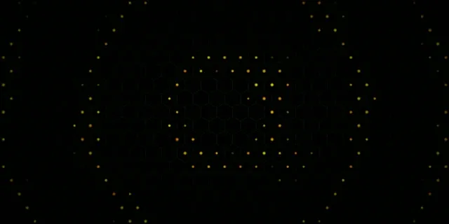 2:1 Univisium Golden Network 60fps Screensaver Motion Background