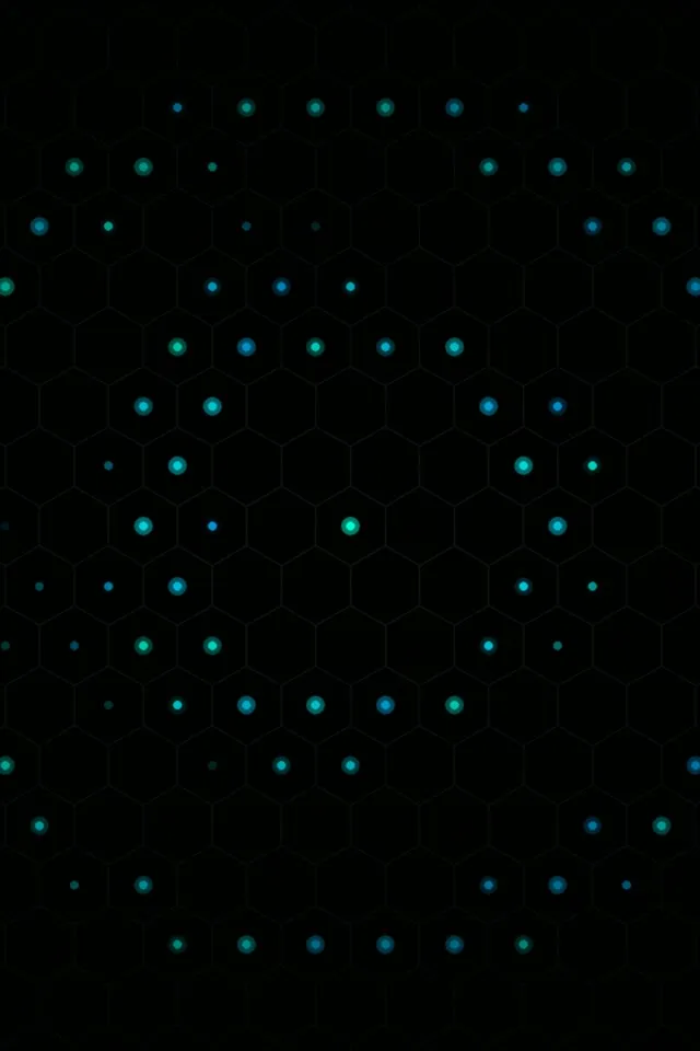 2:3 Photo Portrait | 60fps Cyan Particle Network Motion Screensaver Loop