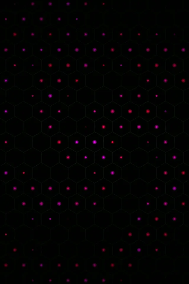 2:3 Photo Portrait | 60fps Neon Dots Network Motion Background Loop