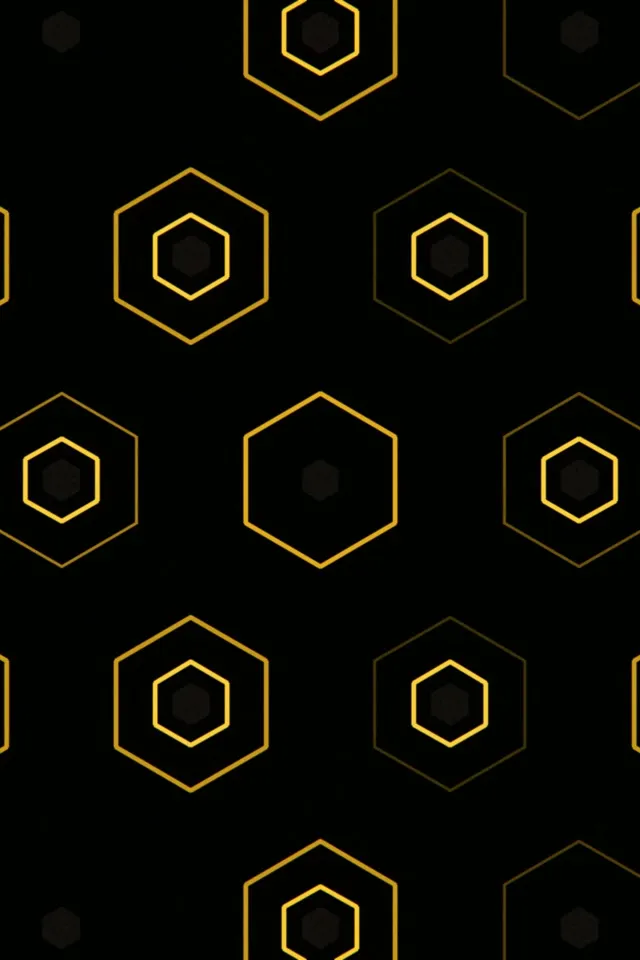 2:3 Photo Portrait Hexagon Pattern 60fps Screensaver VJ Loop