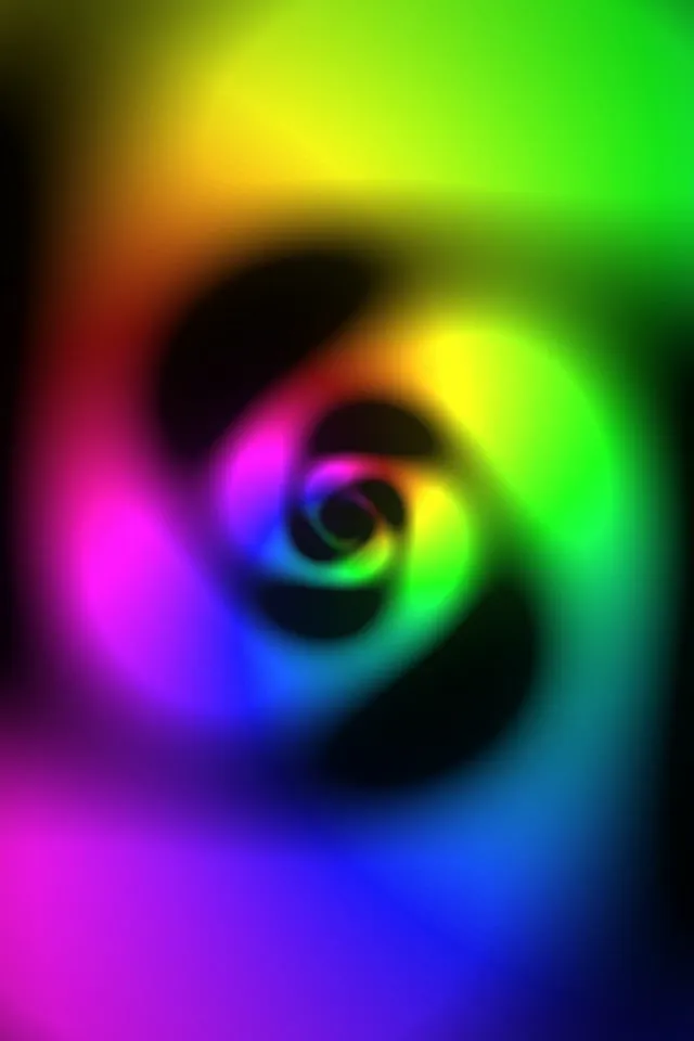 2:3 Photo Portrait | Neon Tunnel Light 60fps Screensaver Live Wallpaper