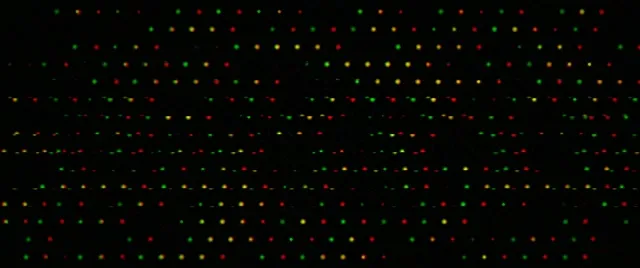 2.39:1 Cinemascope | 60fps Screensaver - Particle Rain LED Motion VJ Loop