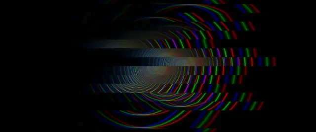 2.39:1 Cinemascope | Neon Tunnel 60fps Screensaver VJ Loop