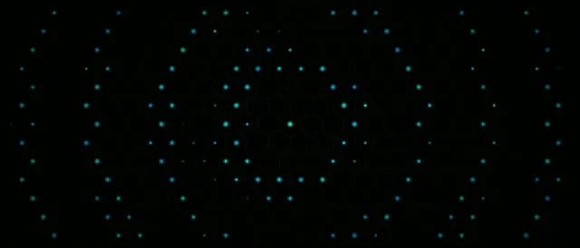 21:9 Ultrawide | 60fps Cyan Particle Network VJ Loop Screensaver