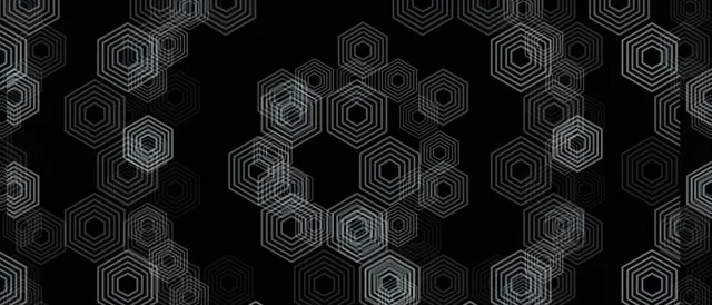 21:9 Ultrawide | 60fps Geometric Hexagon Motion Background Screensaver VJ Loop